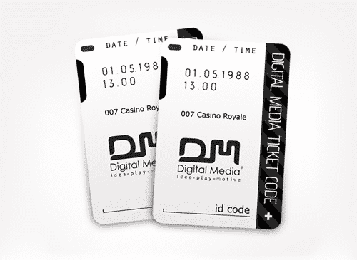 Logo Design ticket DM