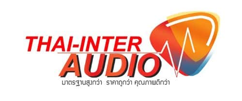 ออกแบบโลโก้ร้าน Thai-inter audio